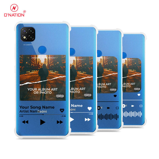 Xiaomi Redmi 9C Cover - Personalised Album Art Series - 4 Designs - Clear Phone Case - Soft Silicon Borders