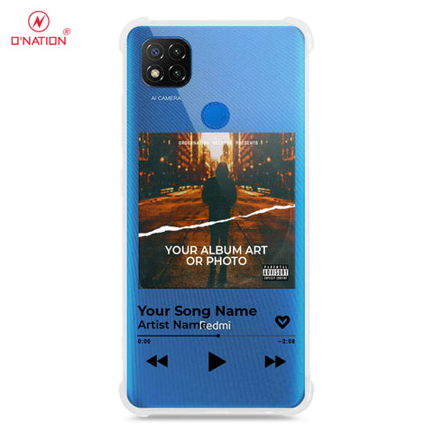 Xiaomi Redmi 9C Cover - Personalised Album Art Series - 4 Designs - Clear Phone Case - Soft Silicon Borders