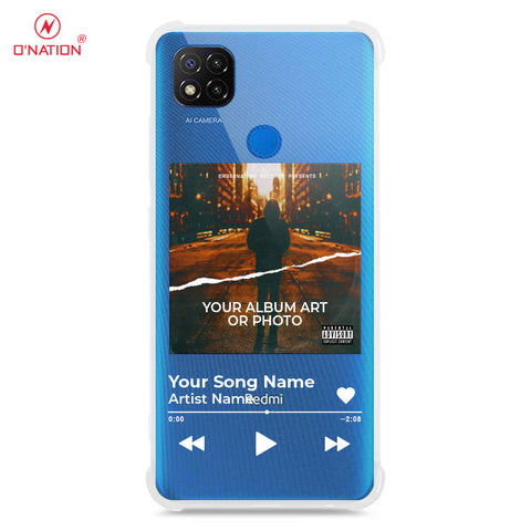 Xiaomi Redmi 9C Cover - Personalised Album Art Series - 4 Designs - Clear Phone Case - Soft Silicon Borders