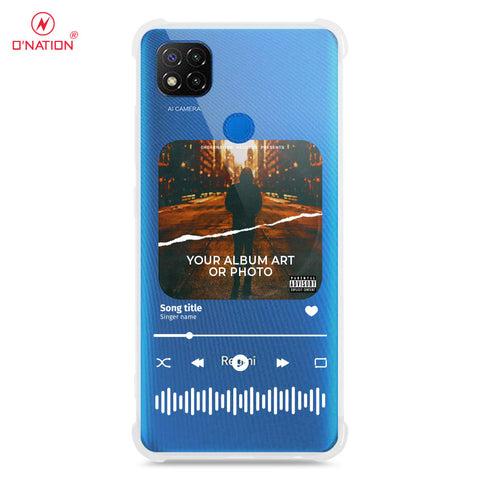 Xiaomi Redmi 9C Cover - Personalised Album Art Series - 4 Designs - Clear Phone Case - Soft Silicon Borders
