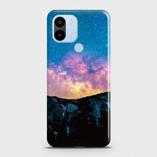 Xiaomi Redmi A1 Plus Cover - Embrace Dark Galaxy  Trendy Printed Hard Case with Life Time Colors Guarantee