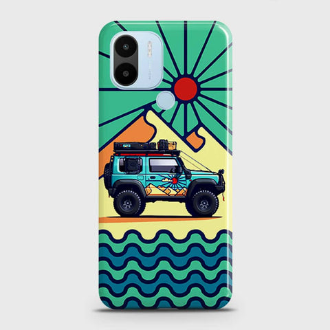 Xiaomi Redmi A1 Plus  Cover - Adventure Series - Matte Finish - Snap On Hard Case with LifeTime Colors Guarantee