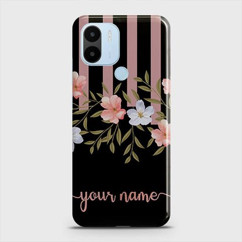 Xiaomi Redmi A1 Plus  Cover - Floral Series - Matte Finish - Snap On Hard Case with LifeTime Colors Guarantee