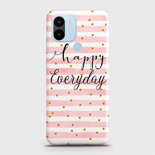 Xiaomi Poco C50 Cover - Trendy Happy Everyday Printed Hard Case with Life Time Colors Guarantee