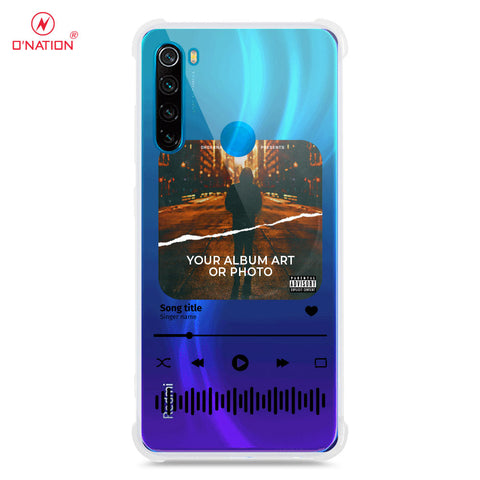 Xiaomi Redmi Note 8 Cover - Personalised Album Art Series - 4 Designs - Clear Phone Case - Soft Silicon Borders