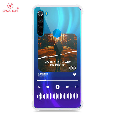 Xiaomi Redmi Note 8 Cover - Personalised Album Art Series - 4 Designs - Clear Phone Case - Soft Silicon Borders