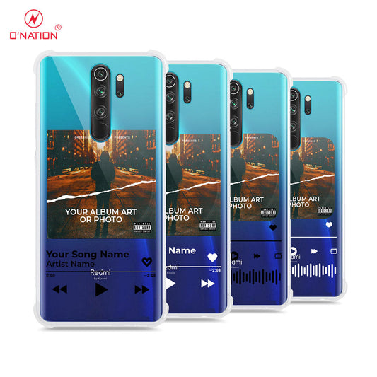Xiaomi Redmi Note 8 Pro Cover - Personalised Album Art Series - 4 Designs - Clear Phone Case - Soft Silicon Borders
