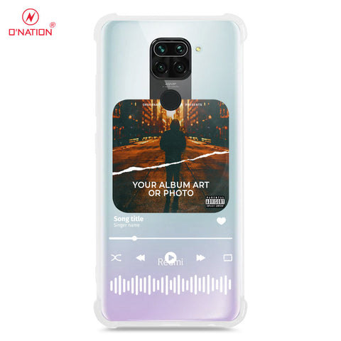Xiaomi Redmi Note 9 Cover - Personalised Album Art Series - 4 Designs - Clear Phone Case - Soft Silicon Borders