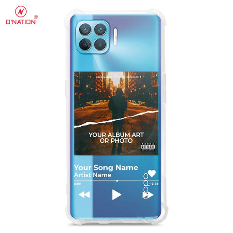 Oppo Reno 4 Lite Cover - Personalised Album Art Series - 4 Designs - Clear Phone Case - Soft Silicon Borders