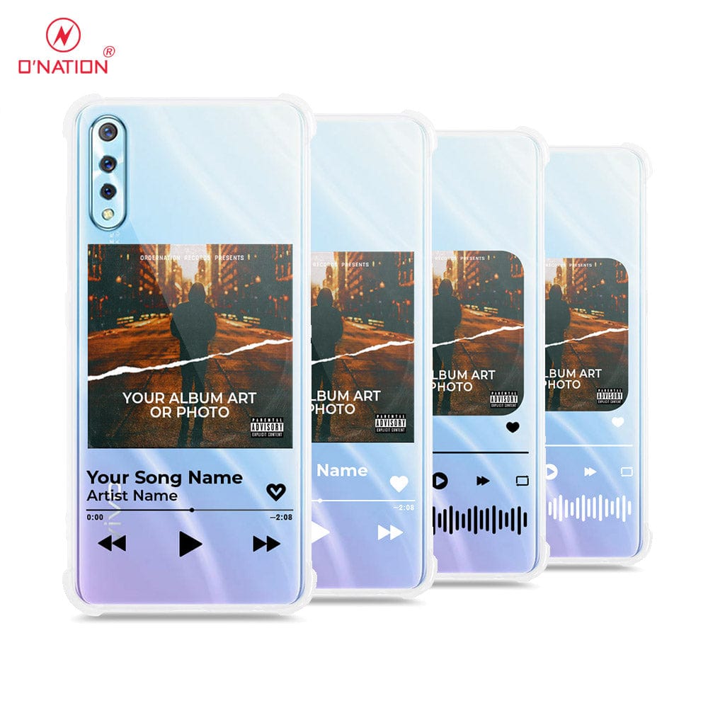 Vivo S1 Cover - Personalised Album Art Series - 4 Designs - Clear Phone Case - Soft Silicon Borders