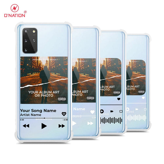 Samsung Galaxy S20 Plus Cover - Personalised Album Art Series - 4 Designs - Clear Phone Case - Soft Silicon Borders