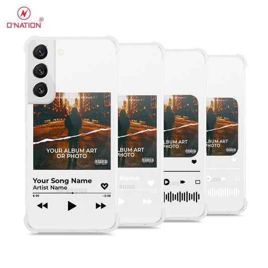 Samsung Galaxy S22 5G Cover - Personalised Album Art Series - 4 Designs - Clear Phone Case - Soft Silicon Borders