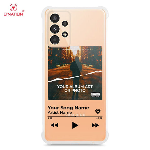 Samsung Galaxy A13 Cover - Personalised Album Art Series - 4 Designs - Clear Phone Case - Soft Silicon Borders
