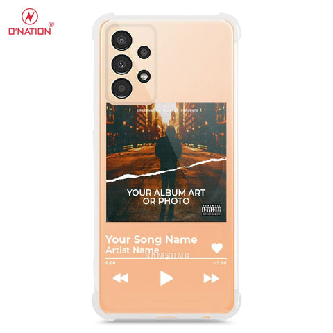Samsung Galaxy A13 Cover - Personalised Album Art Series - 4 Designs - Clear Phone Case - Soft Silicon Borders