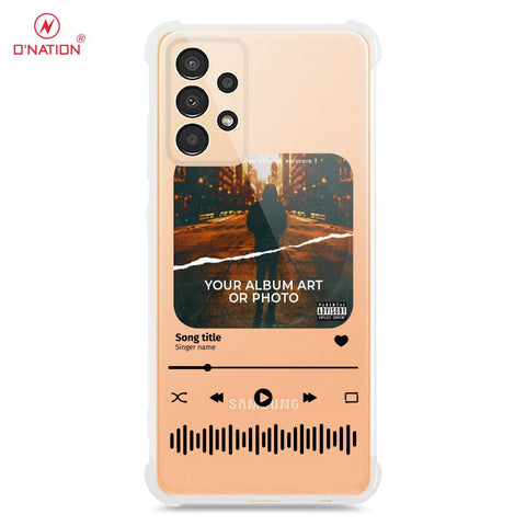 Samsung Galaxy A13 Cover - Personalised Album Art Series - 4 Designs - Clear Phone Case - Soft Silicon Borders