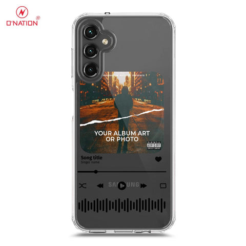 Samsung Galaxy A14  Cover - Personalised Album Art Series - 4 Designs - Clear Phone Case - Soft Silicon Borders