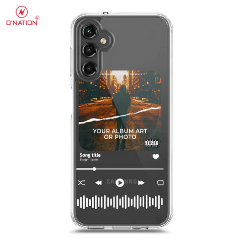 Samsung Galaxy A14  Cover - Personalised Album Art Series - 4 Designs - Clear Phone Case - Soft Silicon Borders