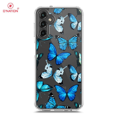 Samsung Galaxy A14 5G Cover - O'Nation Butterfly Dreams Series - 9 Designs - Clear Phone Case - Soft Silicon Borders