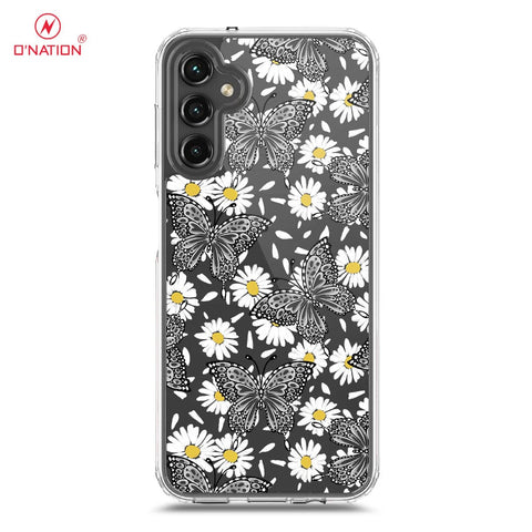 Samsung Galaxy A14 5G Cover - O'Nation Butterfly Dreams Series - 9 Designs - Clear Phone Case - Soft Silicon Borders