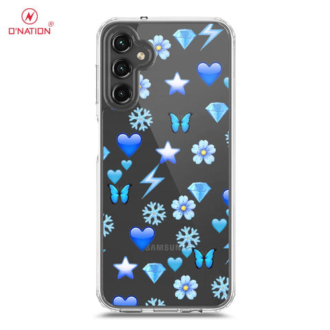 Samsung Galaxy A14 5G Cover - O'Nation Butterfly Dreams Series - 9 Designs - Clear Phone Case - Soft Silicon Borders