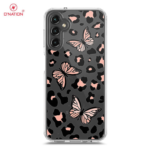 Samsung Galaxy A14 5G Cover - O'Nation Butterfly Dreams Series - 9 Designs - Clear Phone Case - Soft Silicon Borders