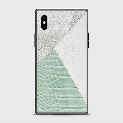iPhone XS Cover - Printed Skin Series - HQ Ultra Shine Premium Infinity Glass Soft Silicon Borders Casee