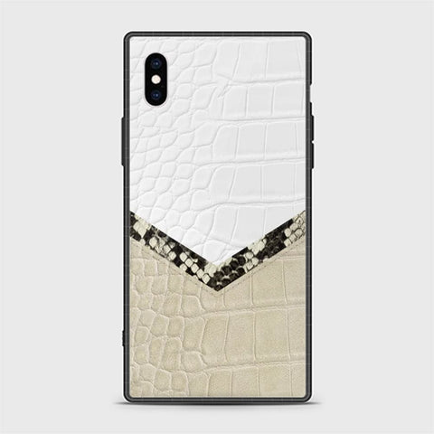 iPhone XS Max Cover - Printed Skin Series - HQ Ultra Shine Premium Infinity Glass Soft Silicon Borders Casee
