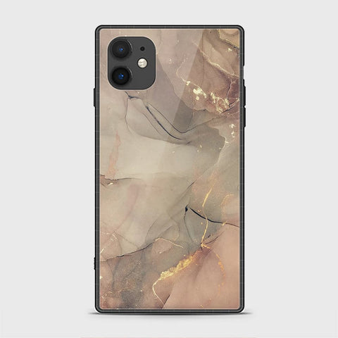 iPhone 11 Cover - Mystic Marble Series - HQ Ultra Shine Premium Infinity Glass Soft Silicon Borders Casee