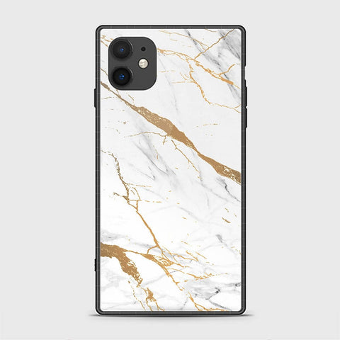 iPhone 11 Cover - Mystic Marble Series - HQ Ultra Shine Premium Infinity Glass Soft Silicon Borders Casee