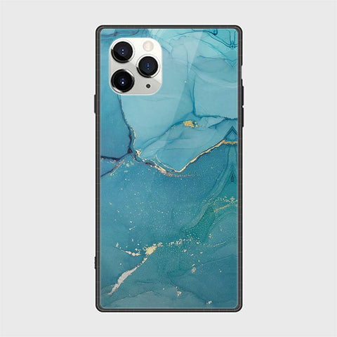 iPhone 11 Pro Cover - Mystic Marble Series - HQ Ultra Shine Premium Infinity Glass Soft Silicon Borders Casee