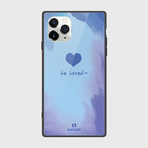 iPhone 11 Pro Cover - Onation Heart Series - HQ Ultra Shine Premium Infinity Glass Soft Silicon Borders Casee