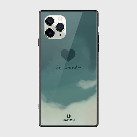 iPhone 11 Pro Cover - Onation Heart Series - HQ Ultra Shine Premium Infinity Glass Soft Silicon Borders Casee