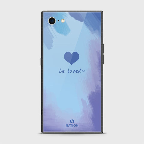 iPhone SE 2020 Cover - Onation Heart Series - HQ Ultra Shine Premium Infinity Glass Soft Silicon Borders Casee