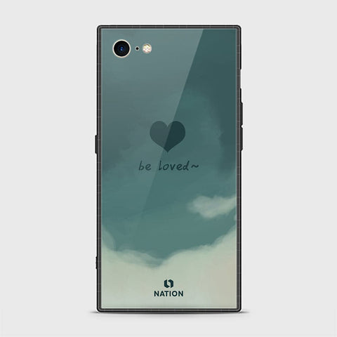 iPhone SE 2020 Cover - Onation Heart Series - HQ Ultra Shine Premium Infinity Glass Soft Silicon Borders Casee