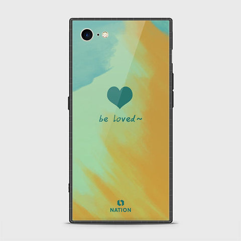 iPhone SE 2020 Cover - Onation Heart Series - HQ Ultra Shine Premium Infinity Glass Soft Silicon Borders Casee