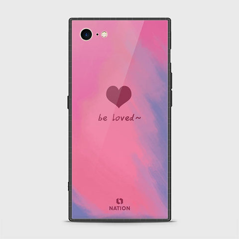 iPhone SE 2020 Cover - Onation Heart Series - HQ Ultra Shine Premium Infinity Glass Soft Silicon Borders Casee