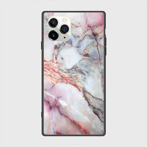 iPhone 11 Pro Max Cover - Colorful Marble Series - HQ Ultra Shine Premium Infinity Glass Soft Silicon Borders Casee