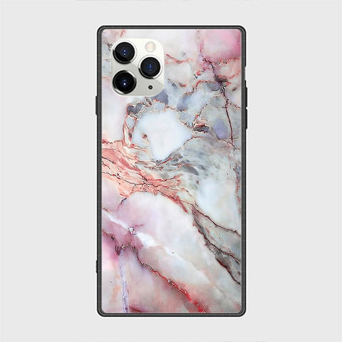 iPhone 11 Pro Cover - Colorful Marble Series - HQ Ultra Shine Premium Infinity Glass Soft Silicon Borders Casee