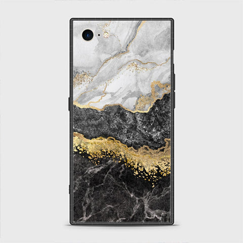 iPhone SE 2020 Cover - Colorful Marble Series - HQ Ultra Shine Premium Infinity Glass Soft Silicon Borders Casee