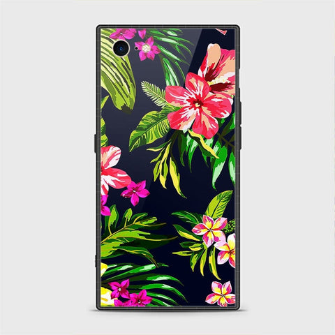 iPhone SE 2020 Cover - Floral Series - HQ Ultra Shine Premium Infinity Glass Soft Silicon Borders Casee