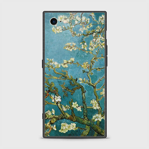 iPhone 8 Cover - Floral Series 2 - HQ Ultra Shine Premium Infinity Glass Soft Silicon Borders Casee