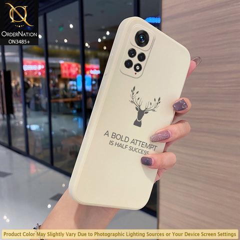 Xiaomi Redmi Note 11S Cover - ONation Bold Series - HQ Liquid Silicone Elegant Colors Camera Protection Soft Case