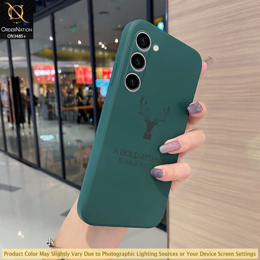 Samsung Galaxy S23 5G Cover - ONation Bold Series - HQ Liquid Silicone Elegant Colors Camera Protection Soft Case (Fast Delievery)