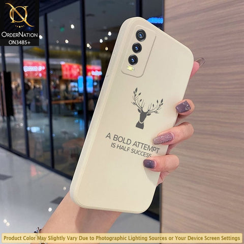 Vivo Y11s Cover - ONation Bold Series - HQ Liquid Silicone Elegant Colors Camera Protection Soft Case