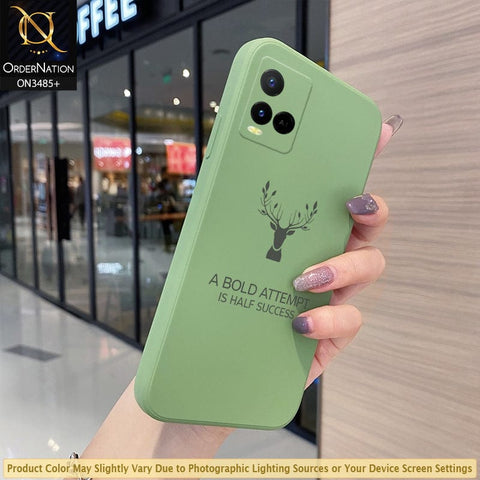 Vivo Y33t Cover - ONation Bold Series - HQ Liquid Silicone Elegant Colors Camera Protection Soft Case