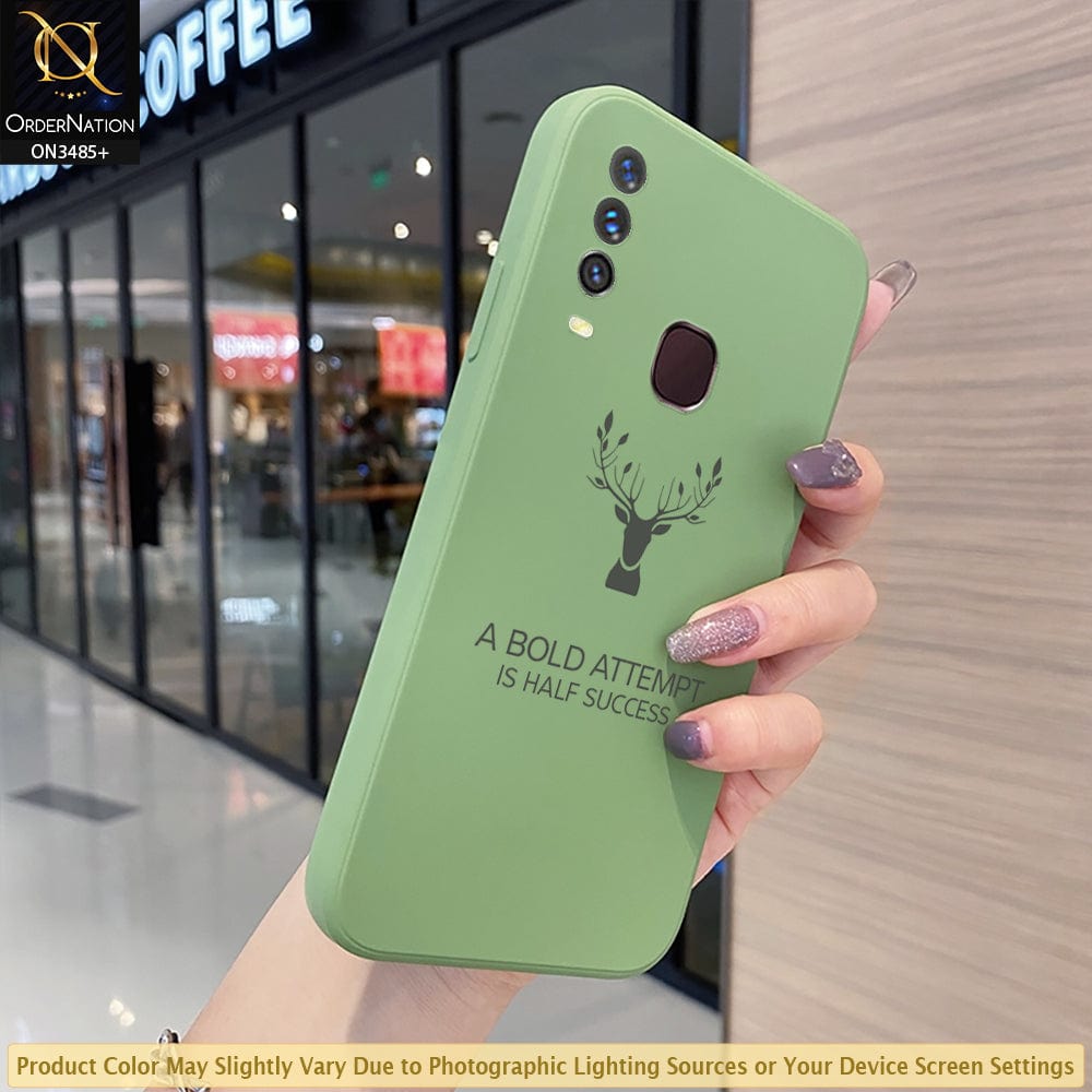 Vivo Y12 Cover ONation Bold Series HQ Liquid Silicone Elegant