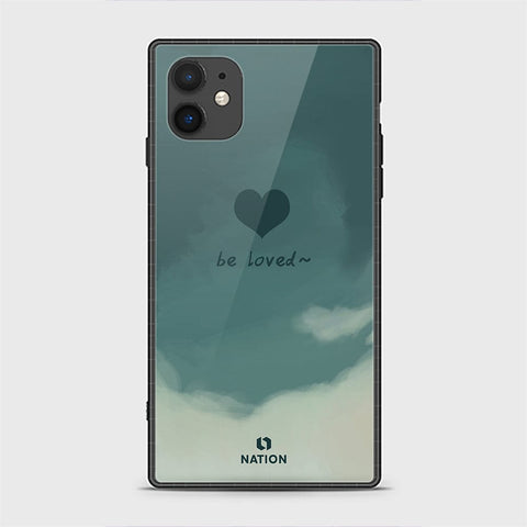 iPhone 11 Cover - Onation Heart Series - HQ Ultra Shine Premium Infinity Glass Soft Silicon Borders Case