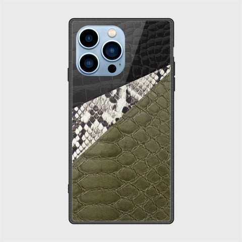 iPhone 13 Pro Max Cover- Printed Skins Series - HQ Ultra Shine Premium Infinity Glass Soft Silicon Borders Case