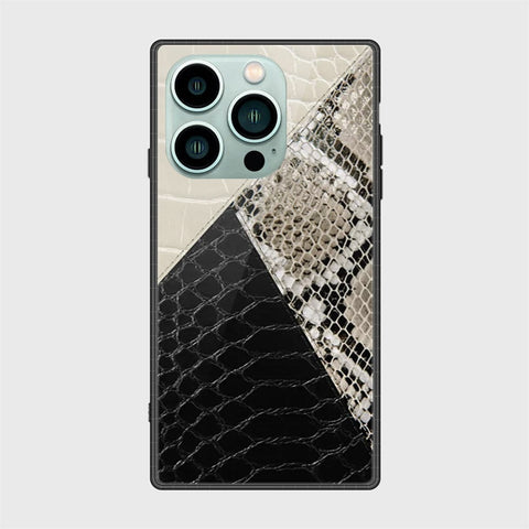iPhone 14 Pro Max Cover- Printed Skins Series - HQ Ultra Shine Premium Infinity Glass Soft Silicon Borders Case