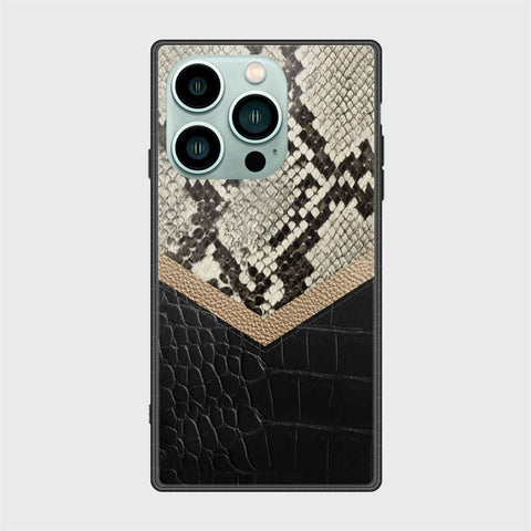 iPhone 14 Pro Max Cover- Printed Skins Series - HQ Ultra Shine Premium Infinity Glass Soft Silicon Borders Case